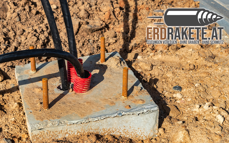 Trassen für Hausanschlüsse